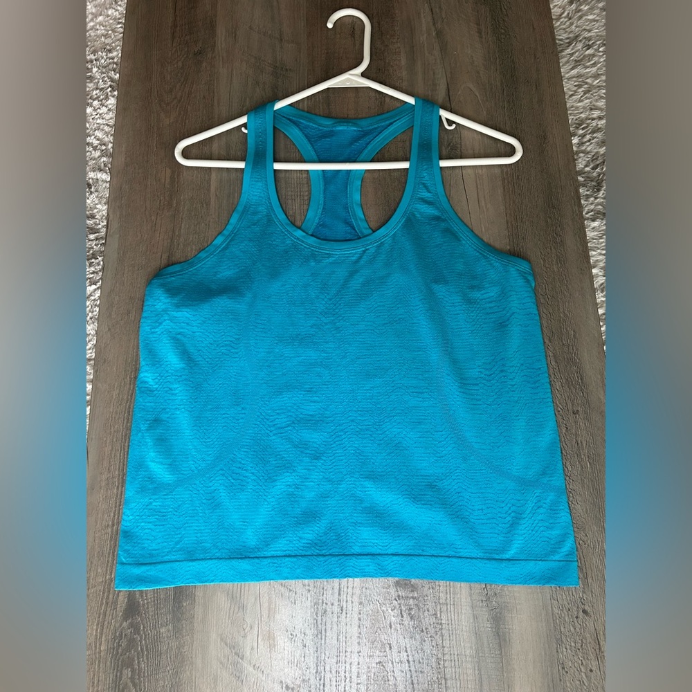 lululemon athletica Teal Tank Racerback